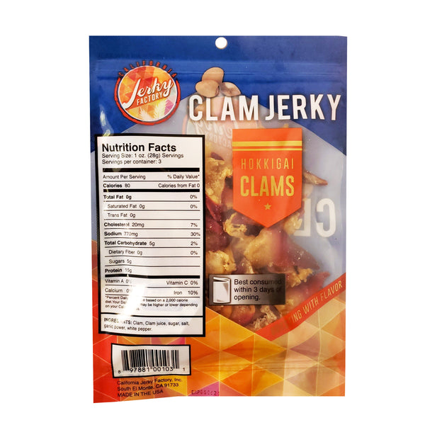 Clam Jerky