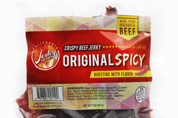 Crispy Beef Jerky - Original Spicy