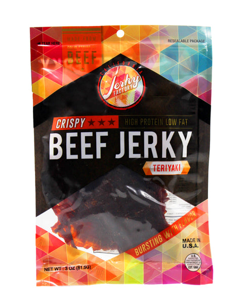 Crispy Beef Jerky - Teriyaki